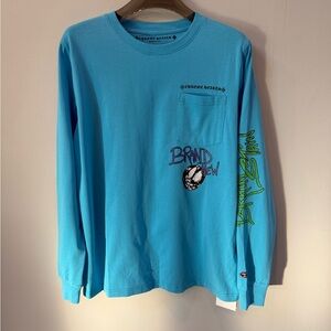 Chrome Hearts Vibrant Blue Long Sleeve Tee